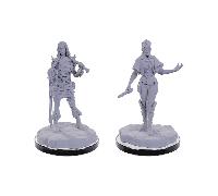 Wizkids Pathfinder Deep Cuts Unpainted Miniatures: Urdefhan Lasher & Death Scout (Wave 22)