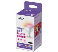 WiZ Smart Bulb, Colour GU10 Spot, Smart Dimming LED, Connected WiFi Works with Alexa, Google Assistant & HomeKit, App Control for Home Indoor Lighting, Livingroom, Bedroom, Energy Monitoring