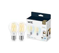 Wiz Smart Bulb, E 27 Clear Light Dimming Led, Connected Wifi Works With Alexa, Google Assistant & Homekit, App Control For