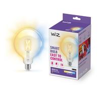 WiZ Smart Bulb, E27 Globe LED Bulb, mart Dimming LED 100W, Connected WiFi Works with Alexa, Google Assistant & HomeKit, App Control for Livingroom, Bedroom, Dining Room, Energy Monitoring