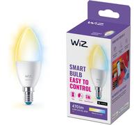 WiZ Smart Candle Light Bulb, Tunable White, E14 Small Screw