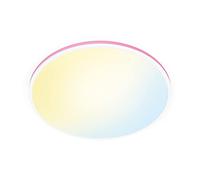 WiZ Smart Colour Arca Ceiling Light. [White], Smart LED Connected WiFi Works with Alexa, Google Assistant & HomeKit, App Control for Indoor Home Lighting, Livingroom and Bedroom