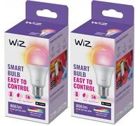 WiZ Smart Colour Bulb, E27, 8.5W, Motion Sensor with App, Dynamic Scenes,Connected WiFi Works with Alexa, Google Assistant & HomeKit, App Control for Home Indoor Lighting, Bedroom, Energy Monitoring