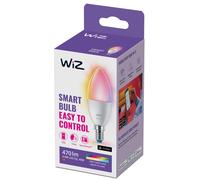 WiZ Smart Colour & White Candle Light Bulb, E14 Small 40W, Smart LED Connected WiFi Works with Alexa, Google Assistant & HomeKit, App Control for