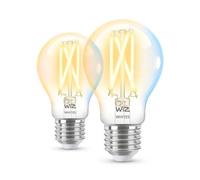 WiZ Filament Bulb Clear 60 W A60 E27 x2