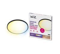 Philips Wiz 16w 1500 Lumen 292 Mm Led Ceiling Light Black