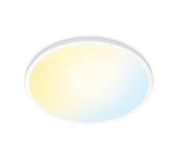 WiZ Tunable Superslim Smart Connected WiFi Ceiling Mounted Light [Warm to Cool White - 22 Watts] App Control for Home Lighting, Livingroom, Bedroom.