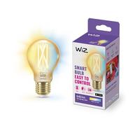 WiZ Tunable White [E27 Edison Screw] Smart Connected WiFi Amber Light Bulb. 60W Warm to Cool White Light, App Control for Home Indoor Lighting, Livingroom, Bedroom.