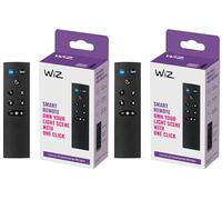 WiZ WiZmote - The Wireless Remote for Smart Connected WiFi Lighting. Easy Control for Home Indoor Lighting, Livingroom, Bedroom, Kitchen. Black (Pack of 2)