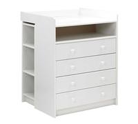 Wizard 4 Drw Changer Unit 99X79X70Cm White