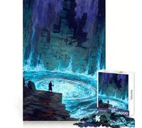 Wizard at Magical Portal 1000 Pieces Puzzles for Teenagers Logical Think Happy Idle Time Neat Cut (38x52cm)
