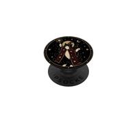 Wizard Black Cat Star Moon Celestial Dark Mystical Fantasy PopSockets Adhesive PopGrip