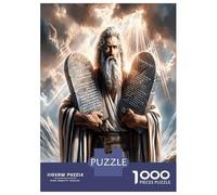 Wizard Book Scroll 1000 Pieces Jigsaw Puzzle Set Mystic Magic Classic Jigsaw Puzzle Sturdy Cardboard Couple Puzzle Partners Ultra Difficult Home Activity 52x38cm/1000pcs