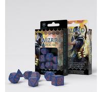 Wizard - Dice Set: Dark Blue & Orange