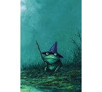 Wizard Frog Journal - Cute Frog Wizard Notebook for Kids & Teens, 6×9
