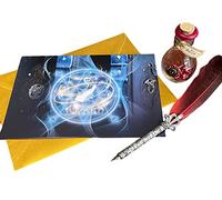 Wizard Mage A5 Greeting Card with Gold Metallic Envelope Dungeons and Dragons. Fantasy rpg for DnD Gifts RPG Gift Props