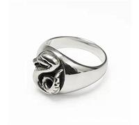Wizard Magic School Malfoy Family Badge Snake Slytherin Cosplay Ring Unisex Jewelry Rings Gift Prop Accessories