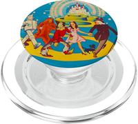Wizard of OZ Book Art Tin Man Lion Scarecrow Dorothy & Toto PopSockets PopGrip for MagSafe