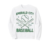 Wizard of Oz Emerald City Baseball Costume Halloween Sweatshirt