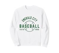 Wizard of Oz Emerald City Baseball Costume Halloween Sweatshirt