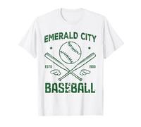 Wizard of Oz Emerald City Baseball Costume Halloween T-Shirt
