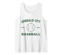 Wizard of Oz Emerald City Baseball Costume Halloween Tank Top