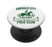 Wizard of Oz Emerald City Polo Club Horse Costume Halloween PopSockets Adhesive PopGrip
