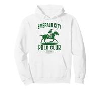 Wizard of Oz Emerald City Polo Club Horse Costume Halloween Pullover Hoodie