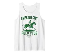 Wizard of Oz Emerald City Polo Club Horse Costume Halloween Tank Top
