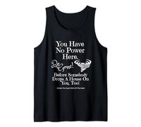Wizard of Oz Glinda Quote Sassy Attitude Humor Fun Graphic Tank Top