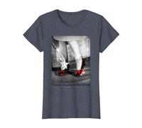 Wizard of Oz Ruby Slippers Photo T-Shirt, Women, Heather Blue, 3X-Large
