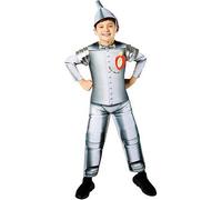 Rubies Official WB Wizards of Oz Deluxe Tin Man Child Costume, Kids Fancy Dress, Size Age 11-13 Years Halloween