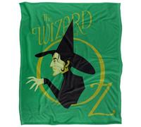 Wizard Of Oz Wicked Witch Of The West Logo Soft Touch Blanket Multicoloured (152Cm X 127Cm)