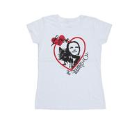 Wizard of Oz Women's Love Heart Cotton T-Shirt in White | Size: 2XL Wizard of Oz White 2XL