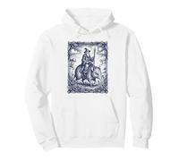 Wizard Riding Mystical Creature Elephant Shrew Fantasy Pullover Hoodie