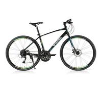 Wizard Road Sport 1.7 Hybrid Bike - Black / Blue / Yellow / 23"