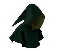 Wizard Robe, Unisex Gothic Short Medieval Cape Vintage Renaissance Shawl Cloak Costume Wizard Knight Poncho Halloween Party Cosplay