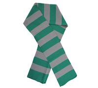 WIZARD SCARF FANCY DRESS ACCESSORY CHOOSE FROM 4 STYLES MOVIE HOUSE SCARVES COSPLAY COSTUME ACCESSORY (GREEN & GREY)