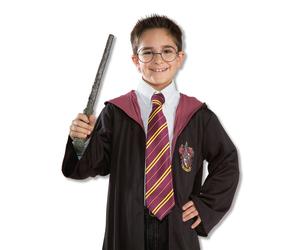 Wizard School Boy Tie - Fancy Dress Accessory Licensed Book Week Official - Wizard tie fancy dress accessory licensed book week official costume