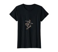 Wizard Skateboard Skateboarding Skater Value Graphic T-Shirt, Women, Black, S