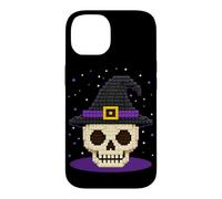 Wizard Skeleton Witch Brick Builder Halloween Brick Or Treat Case for iPhone 14
