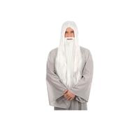 Long White Wizard Wig & Beard