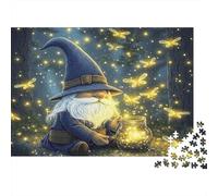 Wizard with FirefliesJigsaw Puzzle Magic Teen Fans 12-18 Concentration Training Leisure Game 1000 Pieces 70x50cm/1000pcs
