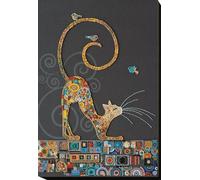 Wizardi Bead Embroidery Kit - Kitty AB-791 Abris Art