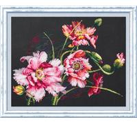 Wizardi Counted Cross-Stitch Kit The Mystery of Poppies 210-192 Magic Needle