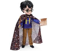 Wizarding World Harry Potter, 20.3-cm Harry Potter Doll Gift Set with Invisibility Cloak and 5 Doll Accessories, Kids’ Toys for Ages 6 and up