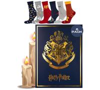 Wizarding World Harry Potter Gifts - Socks For Men & Women 2.5-10.5 | Thank You, Best Friend, Cotton Fabric, Birthday Surprise, Crew Length, Funny Design, Size Range