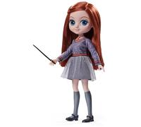 Wizarding World Harry Potter Ginny Weasley Doll 20 cm Articulated Ginny Weasley Figurine - Magic Wand Hogwarts Uniform - Harry Potter Universe Figurine - Child Toy 5 Years and Up