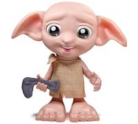 6069165 Harry Potter, Interactive Magical Dobby Elf Doll with Sock, Over 30 Sounds and Phrases, 21.6cm, Kids' Toys for Ages 6 and up, Black