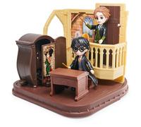 Wizarding World Spin Master 6066026 Harry Potter, Magical Minis, Defense Against the Dark Arts Playset with 2 Figures, 5 Accessories, Toy for Children, 1